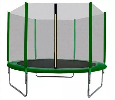 8FT trampólín með öryggisneti