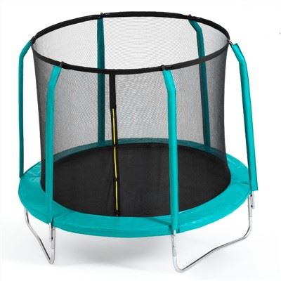 8FT trampólín með öryggisneti